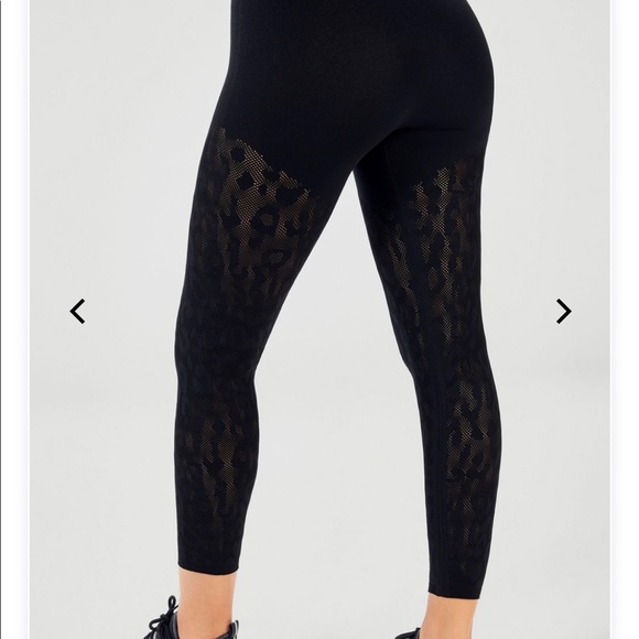 Fabletics Cat Print Sculpknit Leggings - Picture 2 of 4